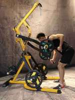 Alat Latihan Multi Gym Komersial Multi Stasiun Latihan Kekuatan Seluruh Tubuh Peralatan Fitness Klub Gym