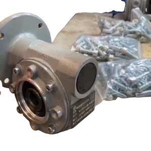 VF Series Worm <b>Gear</b> <b>Box</b> Gearbox 90 Degree Right Angle Variable Speed Reducer for Farm Construction Industrial Transmission - Product Image 2