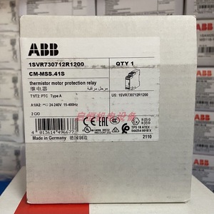 รีเลย์ตรวจสอบ Abb รุ่น Cm-Mss.41S 24-240 โวลต์ กระแสสลับ/กระแสตรง รีเลย์ป้องกันมอเตอร์ แบบวงจรเดียว - Product Image 1