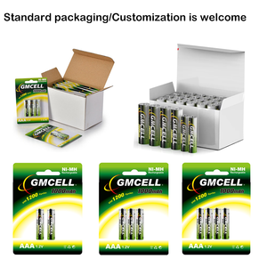 NI-MH Battery Factory wholesale 1.2V NiMH AAA Rechargeable Batteries 600mAh/800mAh/1000mAh for Flashlight - Product Image 3