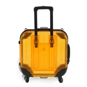 Mini deux paires de quatre paires de faux cils, valise de voyage carrée, boîte de rangement pour les cosmétiques - Product Image 1