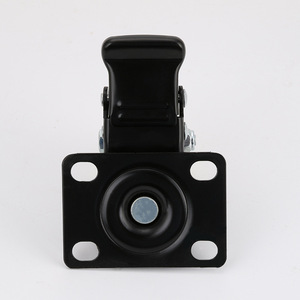 2 Inch White Pp Swivel <b>Caster</b> With Brake For Industrial Equipment And Furniture - Product Image 2