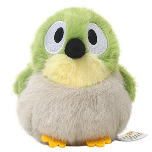 Adorable <span class=keywords><strong>petit</strong></span> oiseau en peluche vert foncé à yeux blancs en polyester, coussin câlin pour dormir, <span class=keywords><strong>petit</strong></span> cadeau pour filles - Product Image 1