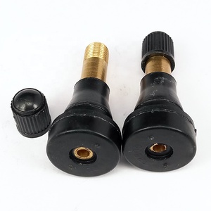 Valve de pneu sans chambre à air TR413, tige en caoutchouc à clipser, valve de roue de voiture - Product Image 5