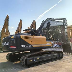 Hyundai-Excavadora de orugas usada, motor Cummins, 30 toneladas de peso operativo, modelo 2021, componentes básicos, 6 meses de garantía - Product Image 1