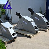 Cisaille à souches avec dents de coupe remplaçables, acier haute résistance, compatible avec les excavatrices de 4 à 35 tonnes PC50 SK60 SK350, CE, prix usine