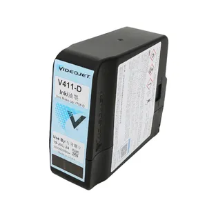 V411-D Verbrauchsartikel Tintenpatrone Make-upLösungsmittel Druck Tinte für Videojet Cij Tintenstrahldrucker 1210 1220 1330 1510 1520 1610 1620
