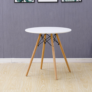 Table de salle à manger détachable style journal moderne nordique simple maison librairie hôtel restaurant café - Product Image 6