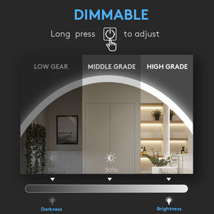 Espejo de Maquillaje Moderno de Alta Calidad 2026 con Luces para Mesa Cosmética, Espejo de Vanidad Inteligente con Luz Regulable de 3 Colores - Product Image 5