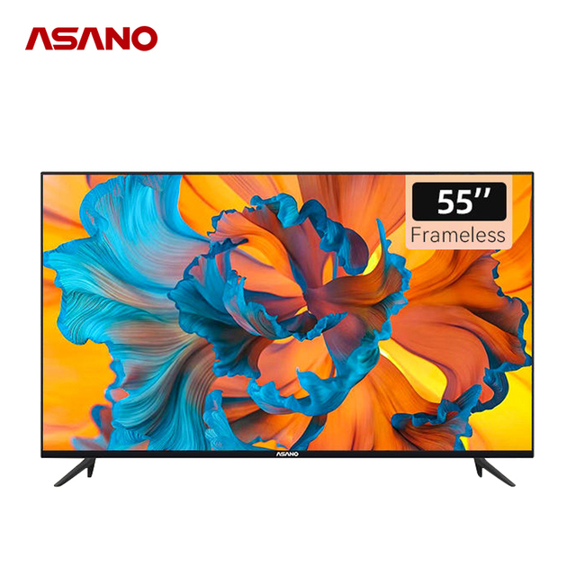 55DE1 ASANO Double Glass Television Led Tv 24 32 42 Inches Full HD Digital Tv Led 55