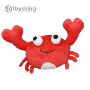 Lindo <span class=keywords><strong>Peluche</strong></span> de Criatura Marina - Adorable <span class=keywords><strong>Cangrejo</strong></span> Pequeño de <span class=keywords><strong>Peluche</strong></span>, Animal de <span class=keywords><strong>Peluche</strong></span> Suave con Temática Oceánica - Product Image 1