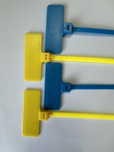 Étiquette d'attache de câble RFID UHF ABS jetable longue portée à joint passif anti-effraction personnalisé - Product Image 2