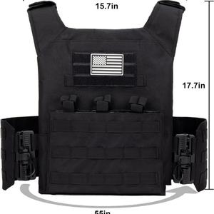 Chaleco Táctico de Liberación Rápida para Caza, Transpirable, para Entrenamiento de Combate, Equipo de Guardia de Seguridad, Chaleco Táctico Modular con Peso - Product Image 2