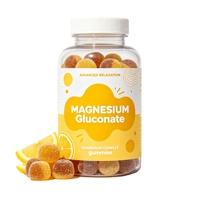 Magnesium Gluconaat Gummies voor Absorptie en Spierfunctie Ondersteuning, Groothandel Voedingssupplement, Magnesium Complex Gummies