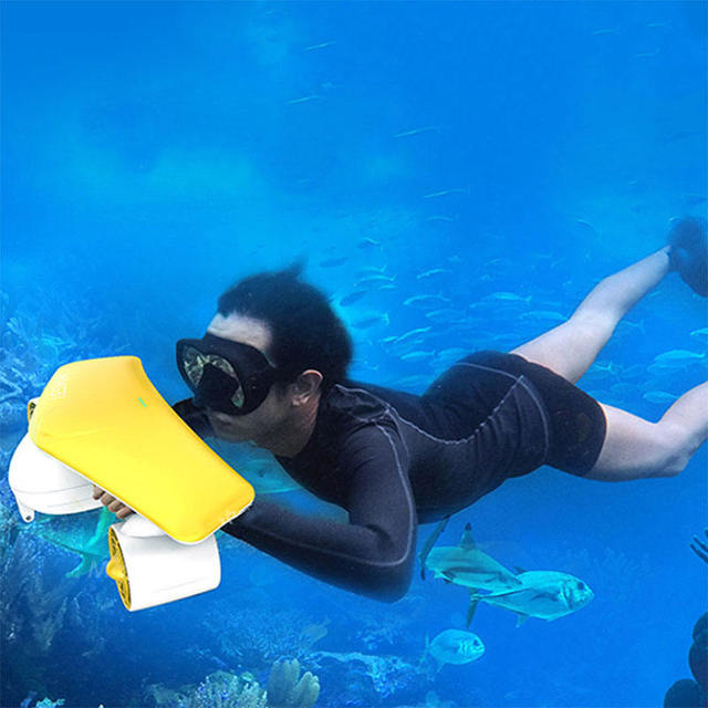 Deep Water Scooter Waterproof for Diving Swimming Underwater Scooter