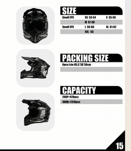 Casco per Moto Fuoristrada OEM ODM in ABS Sicuro di Alta Qualità con Visiere per Guida All'aperto - Product Image 3