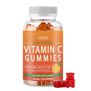 Vitaminas Especiales para Niños con Sabor a Naranja, Sin Gluten y Vegetarianas, Marca OEM - Product Image 1