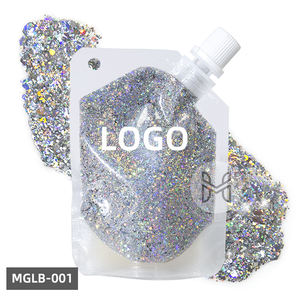 Brillo Cosmético Grueso en Colores Personalizados al por Mayor, Gel para Ojos, Rostro y Cuerpo, 30 ml, para Decoración, Fiestas y Festivales - Product Image 2