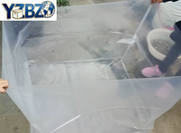 Sac à fond carré en LDPE de qualité alimentaire, résistant à l'eau, imprimé en héliogravure, pour emballage de biscuits et de snacks