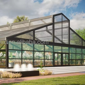 Tente à cadre en aluminium 10x20m 30x50m 50 personnes 200 places tente de fête de mariage en plein air de luxe tente de chapiteau blanc à vendre - Product Image 1