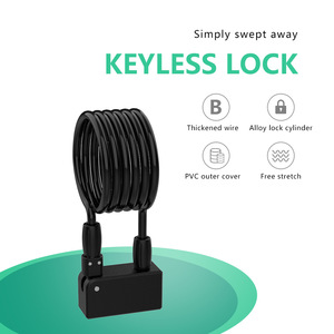 Câble de verrouillage partage scooter électrique intelligent casque de voiture électrique smart lock APP scan <span class=keywords><strong>code</strong></span> pour déverrouiller - Product Image 4