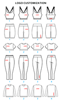 Legging de Yoga Femme 2023 Gainant Sport Minceur Taille Haute Rehausse Fessier Personnalisable