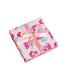 New Cartoon Book & Gift <b>Box</b> Wrapping Paper - Custom <b>Floral</b> Bouquets & Festival Packing - Product Image 2