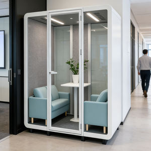Cabine insonorisée de bureau pour six personnes, nouvelle conception de cabine insonorisée de bureau, cabine acoustique de bureau, salle de réduction du bruit - Product Image 1
