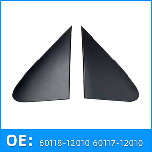 Toyota Corolla Rearview <b>Mirror</b> Triangular Trim <b>Panels</b> 60117-12010 60118-12010 Left Right Plastic Cover - Product Image 1