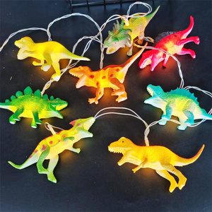 1.5m 10led guirlandes lumineuses avec des dinosaures lumineux à la recherche de dinosaures réalistes lumières pour enfants cadeau jouet en plastique Super <span class=keywords><strong>Fun</strong></span> Dino - Product Image 3