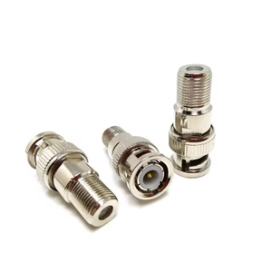 قابس ذكر <span class=keywords><strong>BNC</strong></span> 75ohm 50ohm إلى F أنثى ، RG6 RG59 RF موصل محوري محوري للماسح الضوئي - Product Image 5