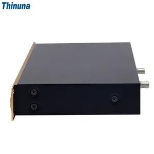 Thinuna microfone sem fio uhf com design de receptor duplo, microfone portátil ktv UR-200 ii para palco e karaoquê