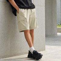 Pantalon cargo tactique décontracté pour homme, coupe ample avec grandes poches, taille élastique, faible MOQ, en stock pour l'été – Offre spéciale fournisseur