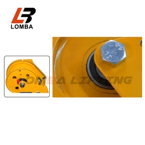1200 1800 2600LBS Robuste Treuil Manuel avec Câble Métallique Galvanisé ou <span class=keywords><strong>Sangle</strong></span> - Product Image 5