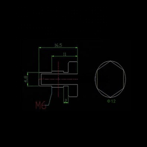 Sonda de rosca de tornillo M6, termistor NTC, valor 10K B, 3950 de largo, 1M, enchufe de estañado, <span class=keywords><strong>Sensor</strong></span> de temperatura del termostato de enchufe de XH2.54-2P - Product Image 5