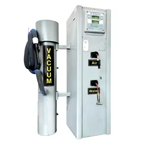 G5 Münzbetriebene Luftkompressorpumpen Autostaubsauger AIR Verkaufsautomat automatische digitale Reifenfüller und Wasserhahn