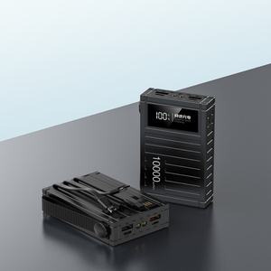 Nuevo Banco de Energía Portátil de Alta Capacidad de 10000 mAh con 4 Cables para Teléfono, Entrada USB y Pantalla LED - Product Image 6