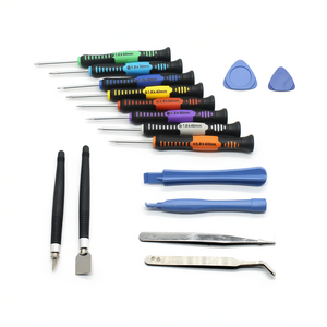 Colourstone Mobile Phone Repair Tool Kit <b>Screwdrivers</b> <b>Precision</b> Set With Plastic Openers And Tweezers For Electronics Fixing - Product Image 1