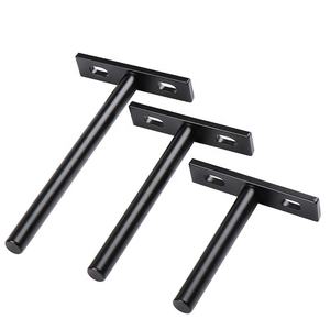 Toptan sabit raf braketi derin katı çelik ağır kör raf destekleri gizli parantez yüzen ahşap raflar - Product Image 1