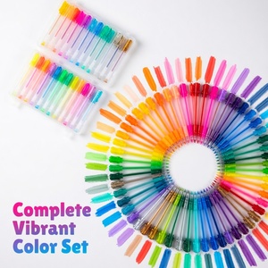 Kaix – Nouveaux ensembles de stylos gel colorés à séchage rapide avec coffret cadeau, idéaux pour la coloration des étudiants - Product Image 3