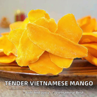 Vochtige en zachte zoete siroop AD vacuüm verpakte gedroogde mango uit Vietnam, beste kwaliteit voor export