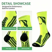 Chaussettes de basket-ball personnalisées de qualité supérieure en gros |   Chaussures mi-montantes, rembourrées et respirantes pour la course à pied, le ski, les sports d'hiver, les jeux sportifs, OEM