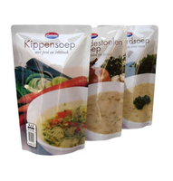 Sachet autoclavable à trois soudures latérales de qualité alimentaire, écologique et biodégradable, type Retort Pouch