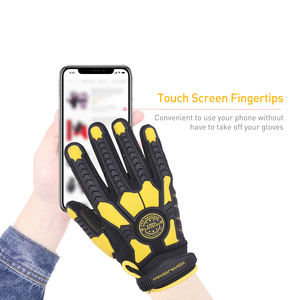 Gants industriels électriques à haute résistance aux coupures de gaz de pétrole à fort Impact niveau 5 - Product Image 3