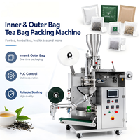 Machine d'emballage de sachets de thé haute performance avec pochette extérieure pour thé parfumé, thé aux fleurs, sachet à fil, machine de scellage de sachets