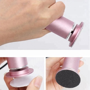 Lima Eléctrica para Pies de Aleación de Aluminio, Exfoliador de Talones, Máquina de Pedicura Recargable por USB, Cuidado de los Pies <span class=keywords><strong>y</strong></span> <span class=keywords><strong>Manicura</strong></span> - Product Image 5
