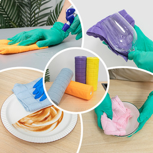 Paño <span class=keywords><strong>de</strong></span> cocina desechable <span class=keywords><strong>de</strong></span> tela rasgada tipo celosía, <span class=keywords><strong>rollo</strong></span> absorbente para eliminar aceite y suciedad, ideal para muebles y lavado <span class=keywords><strong>de</strong></span> platos. - Product Image 4