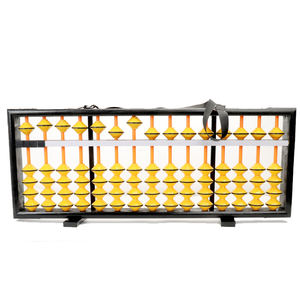 Abacus enseignement bois grade 15 tiges Soroban antidérapant suspendu maître <span class=keywords><strong>professeur</strong></span> mathématiques jouets - Product Image 5