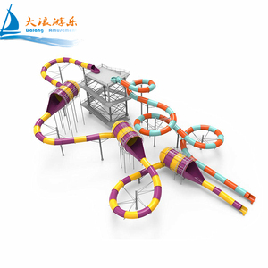 Trượt Nước Sợi Gia Cố Nhựa Ngoài Trời Aqua Skate Công Viên Sợi Thủy Tinh Trượt Nước Ngoài Trời Sân Chơi Nước Cho Người Lớn Kích Thước - Product Image 3