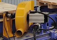 Machine à découper les angles des palettes en bois à 45 degrés, coupeur d'angle industriel pour palettes en bois